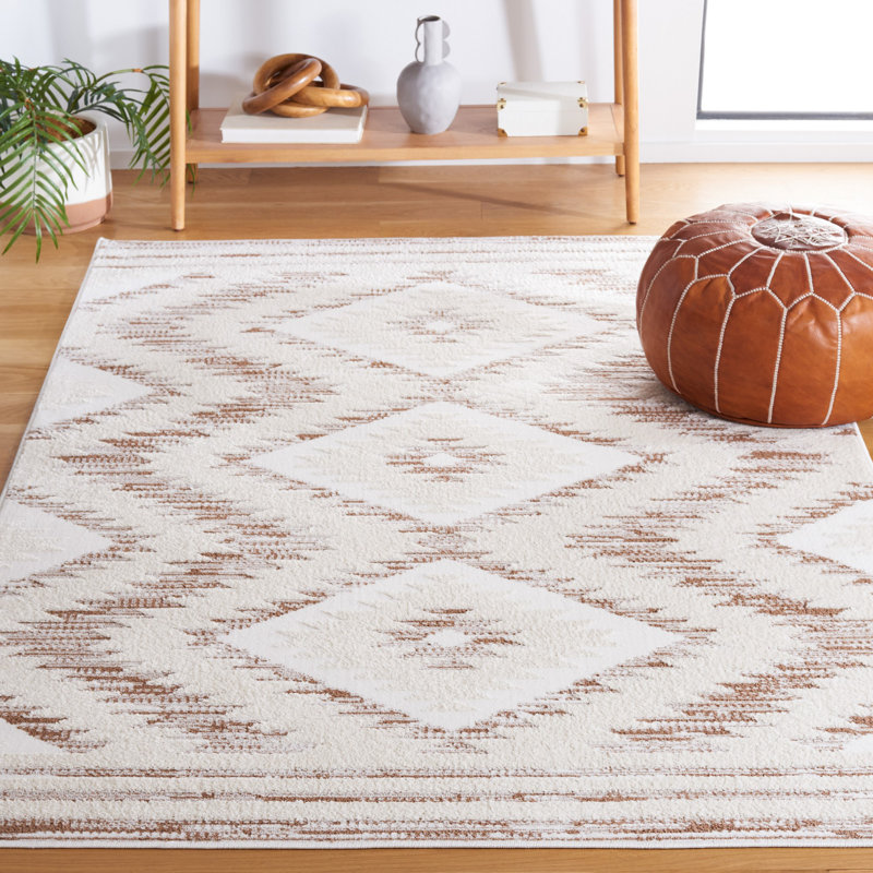 Delmontez Performance Southwestern Rug, Rectangle 5'3" x 7'6"