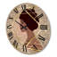 Horloge murale en bois Women in Art Deco Geometrics II-63903771