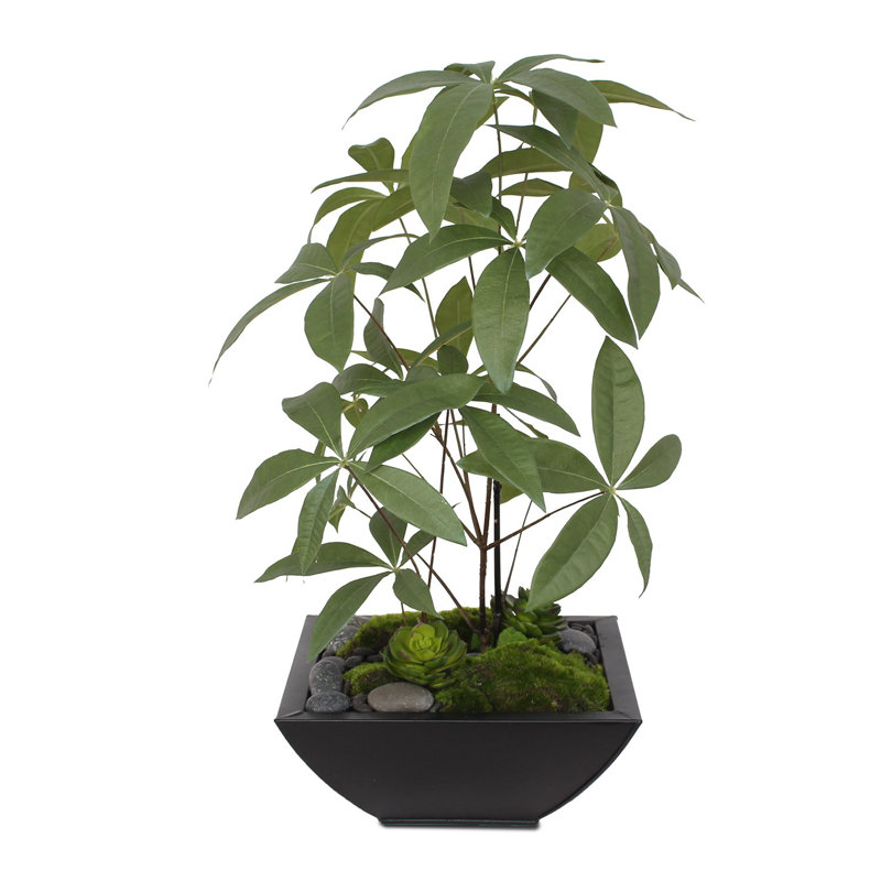 Ensemble de 3 plantes artificielles en pot