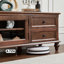 Meuble télé en bois massif de style américain-109603070