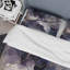 Ensemble de housse de couette en microfibre / polyester mauve et explorant la langue de peinture III Bedding-1495187634