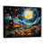 Black Floater Framed