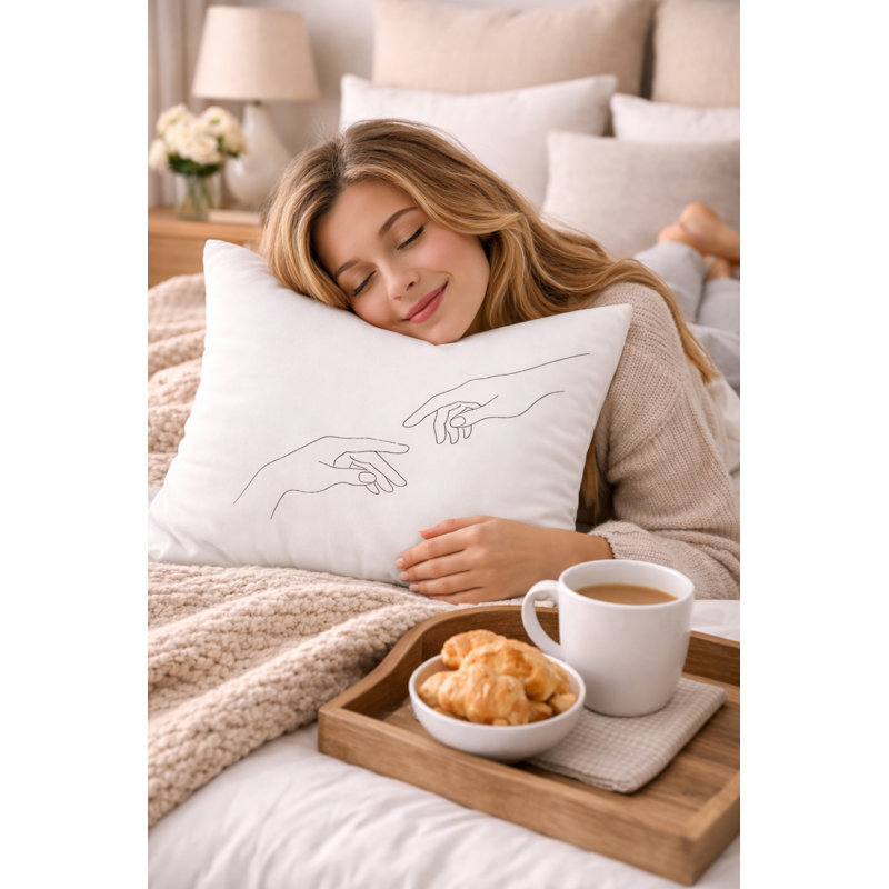 Cushion With Print & With Diamante-40cm