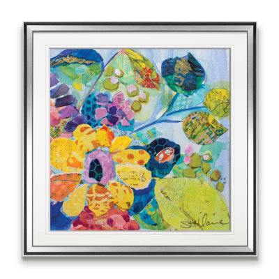 « bold fleuris vi », peinture