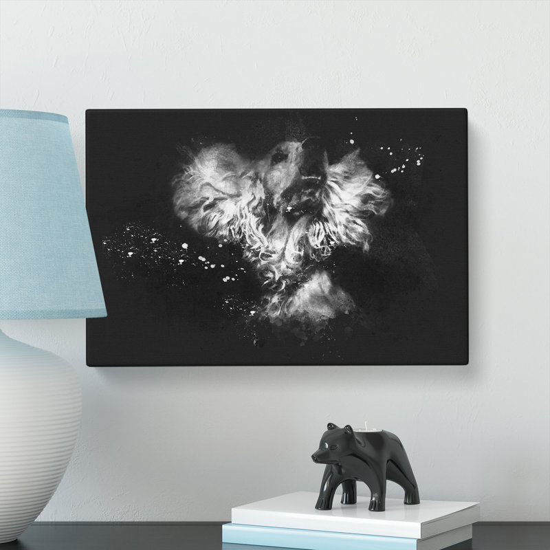 Cocker Spaniel - Wrapped Canvas, 40cm H x 60cm W x 3cm D