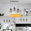 Ruella 3 - Light Black Pendant