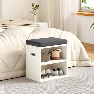 Petit banc à chaussures avec range-chaussures