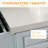 Rolling Kitchen Island With Storage(No Include Stool)-2055319793