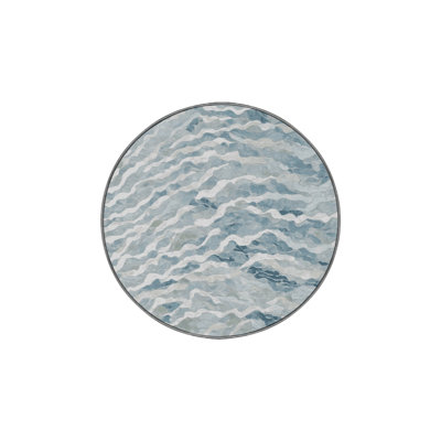 Machine Washable Gray Area Rug