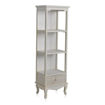 162cm H x 50cm W Solid Wood Standard Bookcase