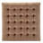 28" Square Button Tufted Metal Ottoman With Multiple Fabric Options-79910618