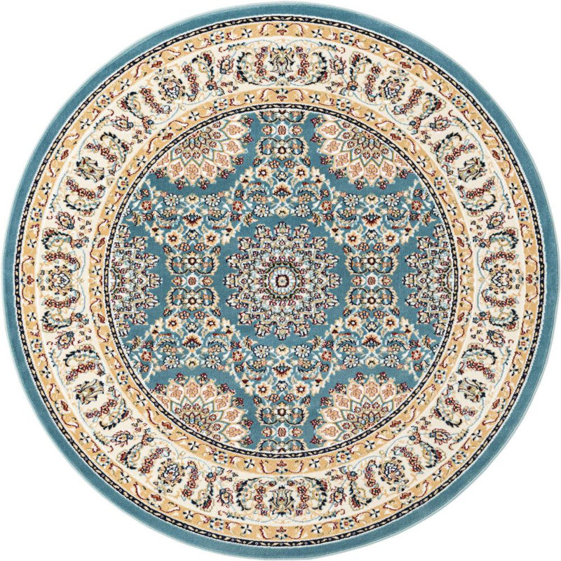 Tapis traditionnel Kelayeh couleur indigo