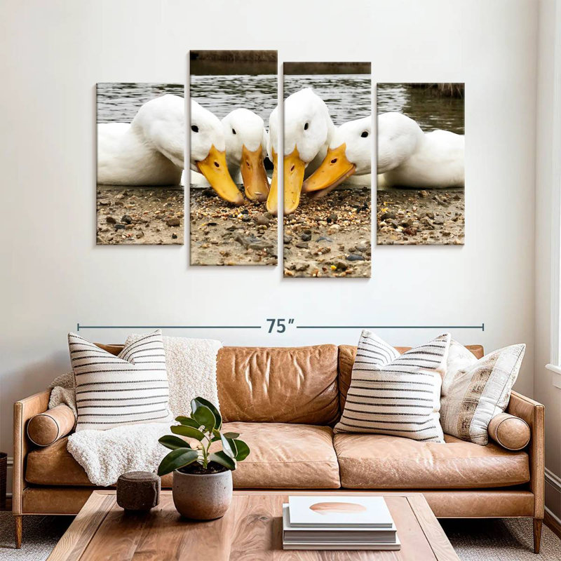Pekin Ducks de Brampt, H 42 po x l 68 po