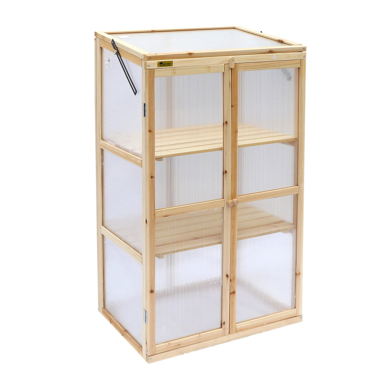 3.9' W x 2.4' D Mini Greenhouse