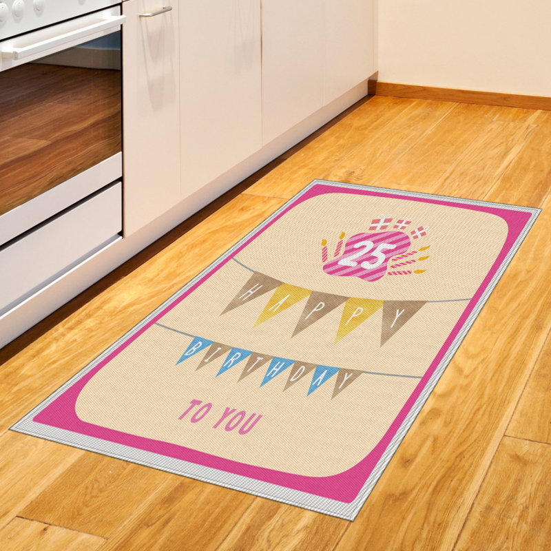 Colorful High Density Long Fiber Poly Threads Decorative Area Rug Carpet, Rectangle 2'7" x 5'