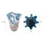 Vase de table en verre Gruber