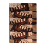 One-of-a-Kind 4' X 6' Hand Knotted Area Rug