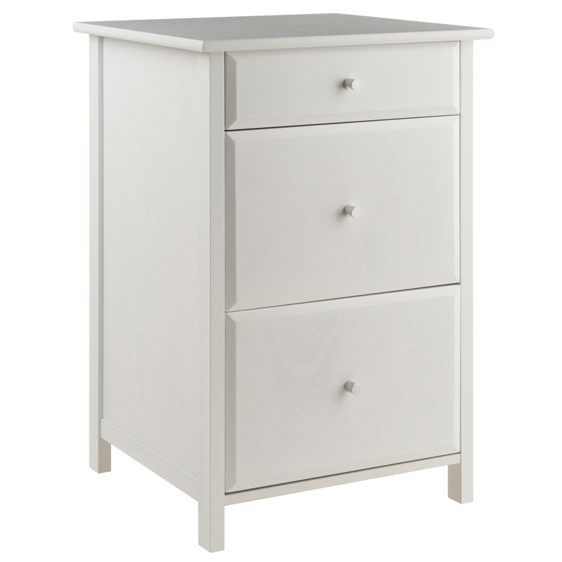 Cailen 20.87'' Wide 3 -Drawer File Cabinet, White