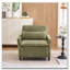 Fauteuil club en velours côtelé-1230842637