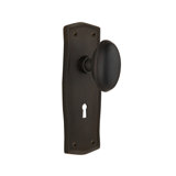 Prairie Plate with Decorative Keyhole and Homestead Door Knob