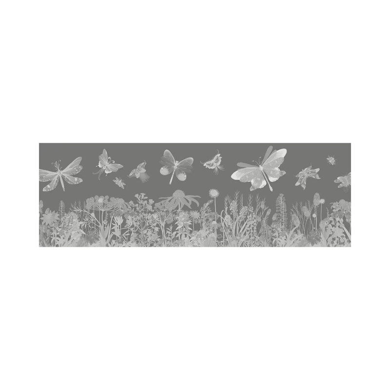 Flutterbies by Fab Funky - Wrapped Canvas Panoramic Gallery-Wrapped Canvas Giclée, 182.88 cm H x 60.96 cm W