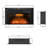 Trim With Electric Fireplace-987260482