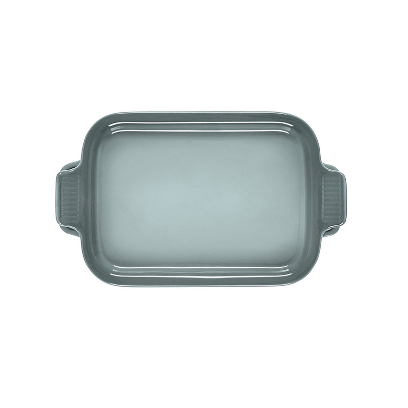 Le Creuset Stoneware Rectangular Dish With Platter Lid, 2.75Qt., Sea Salt