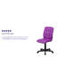Chaise de bureau pivotante en vinyle Bonavant-100667726-100667719