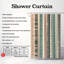 Boho Geometrics - Rideau de douche Premium-1473729678