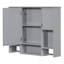 Armoire murale Trinway avec miroir et porte-serviettes-63986073