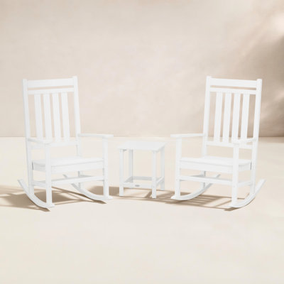 POLYWOOD® Rocker 2-Person Patio Seating Group