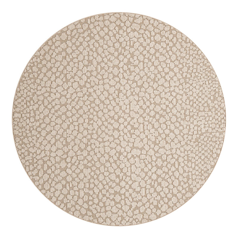 Gurjot Indoor/Outdoor Area Rug, Round 7'10"