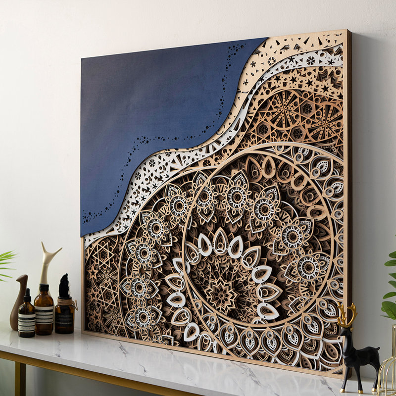 Sun Moon Galaxy Wall Décor