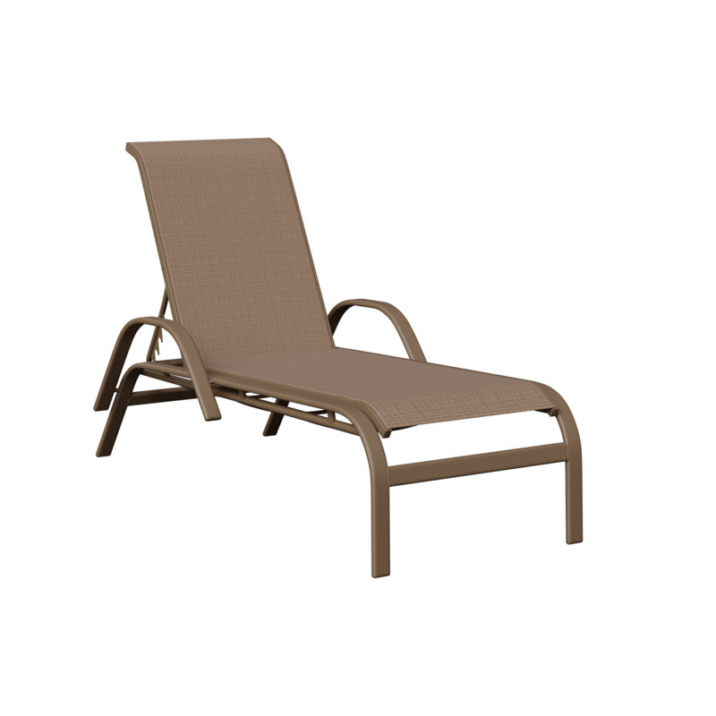 Chaise longue en argile Murphy, Argile, Brun