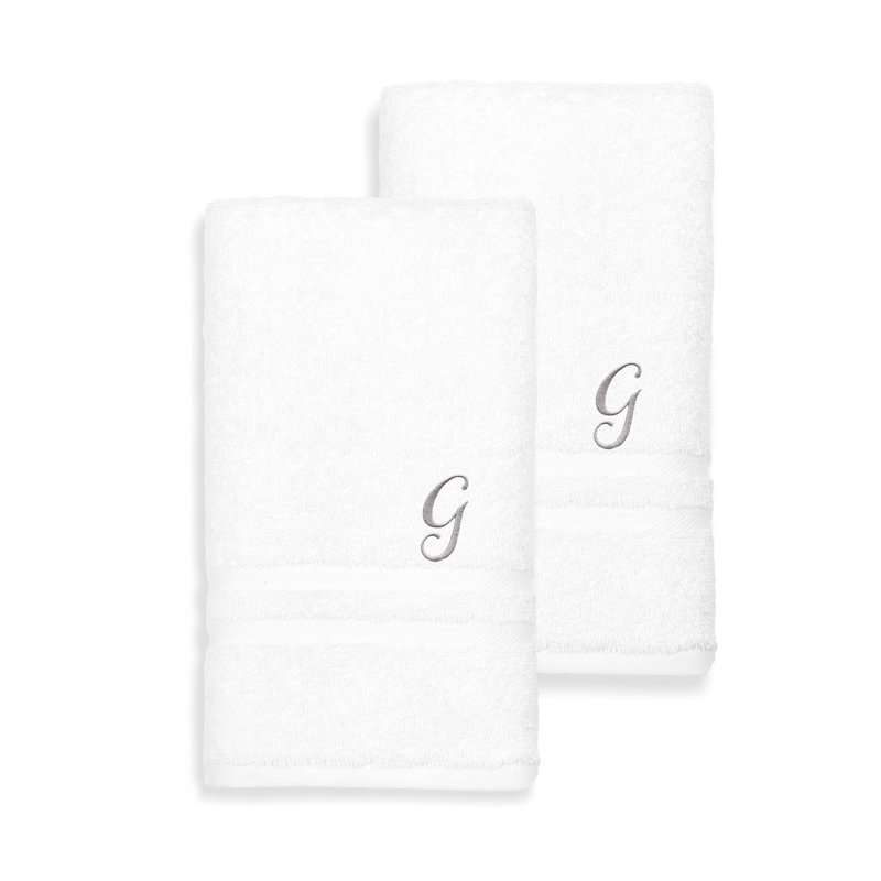 Débarbouillette 100% coton Denzi, G, Blanc
