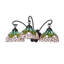 Tiffany 3 - Light Armed Sconce