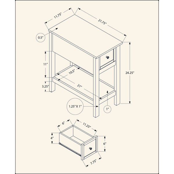 Dimensions du produit