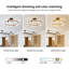 Darvel 1-Light 50cm LED Semi Flush Mount