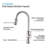 VANITYFAIR Pull Out Kitchen Faucet