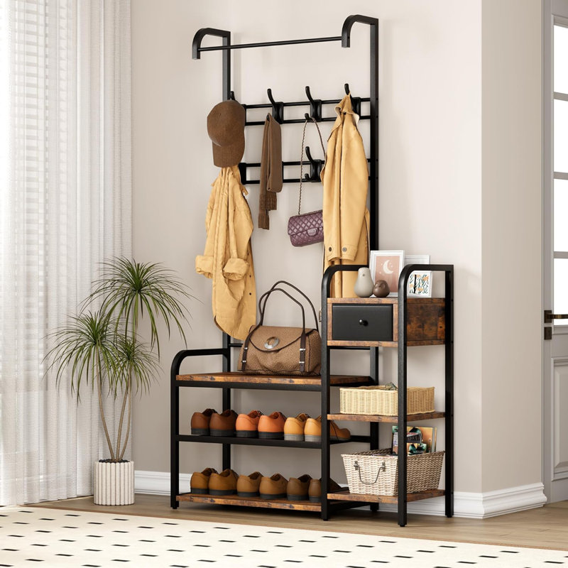 Hall Tree 88cm Wide