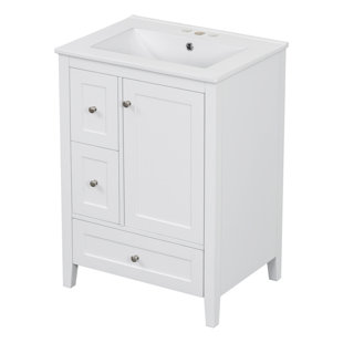 24-Inch Bathroom Vanity with Storage