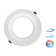 Clr-Select 8-Inch Black High Output Commercial Canless Led Downlight Kit