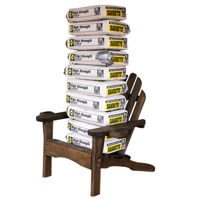 Amish Casual Heavy Duty 800 Lb Heavy Duty Treated Adirondack Chair, Cupholders