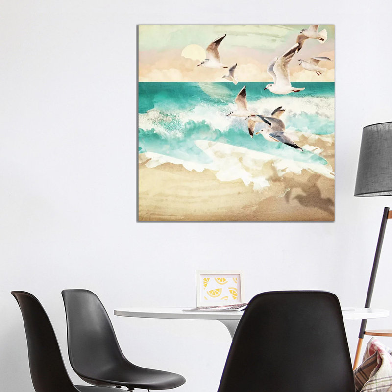 Summer Flight by SpaceFrog Designs - Wrapped Canvas Painting, 93.98 cm H x 93.98 cm W x 1.91 cm D