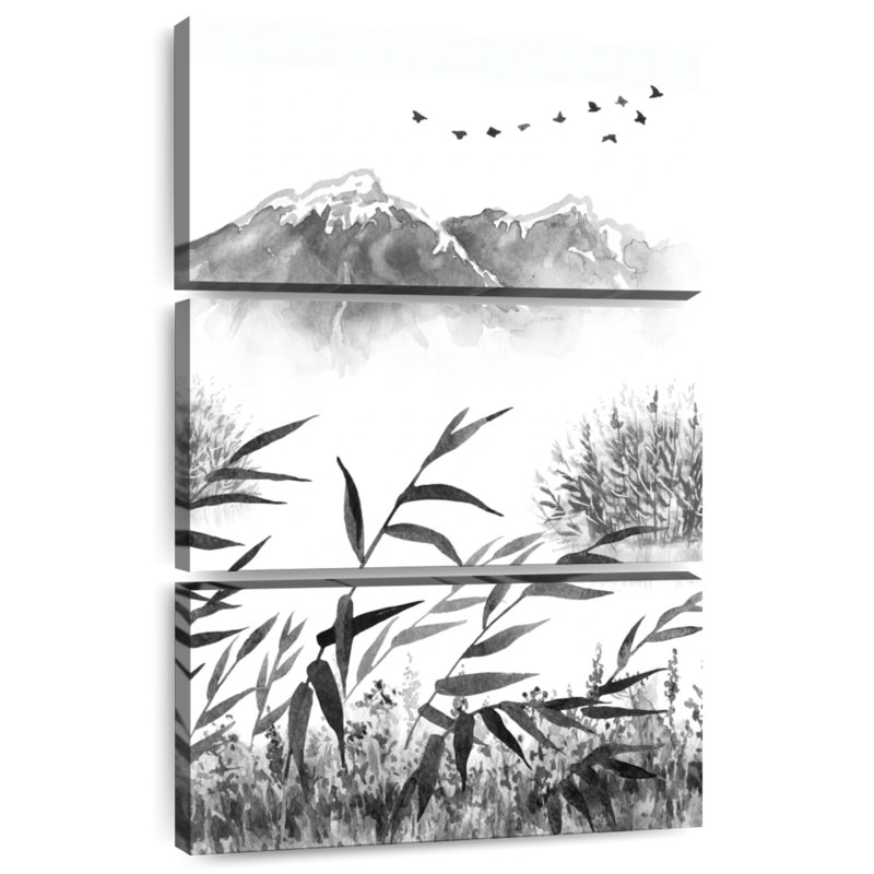 Paysage Harnek, H 57 po x l 36 po