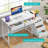 51''W Reversible Desk with Drawers-1727861646