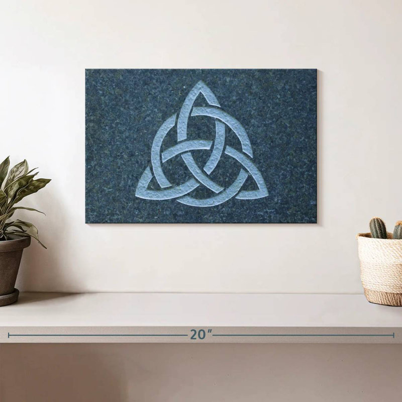 Symbole Adella Triquetra, H 8 po x l 12 po