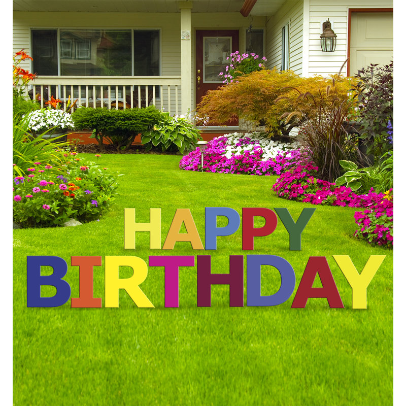 Happy Birthday Cardboard Standup