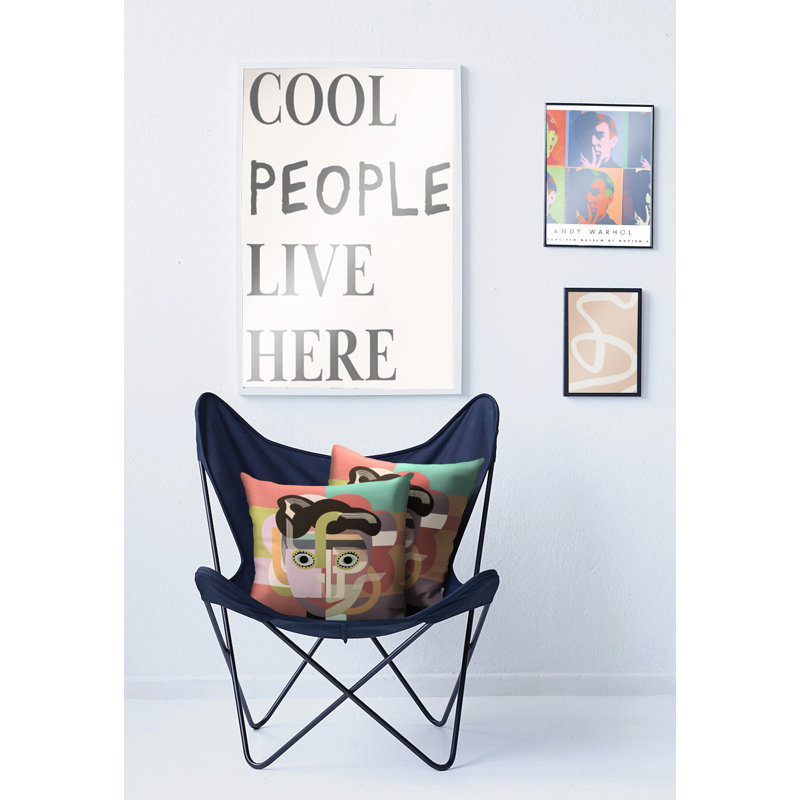 Unique Square Cushion, 46cm H x 46cm W