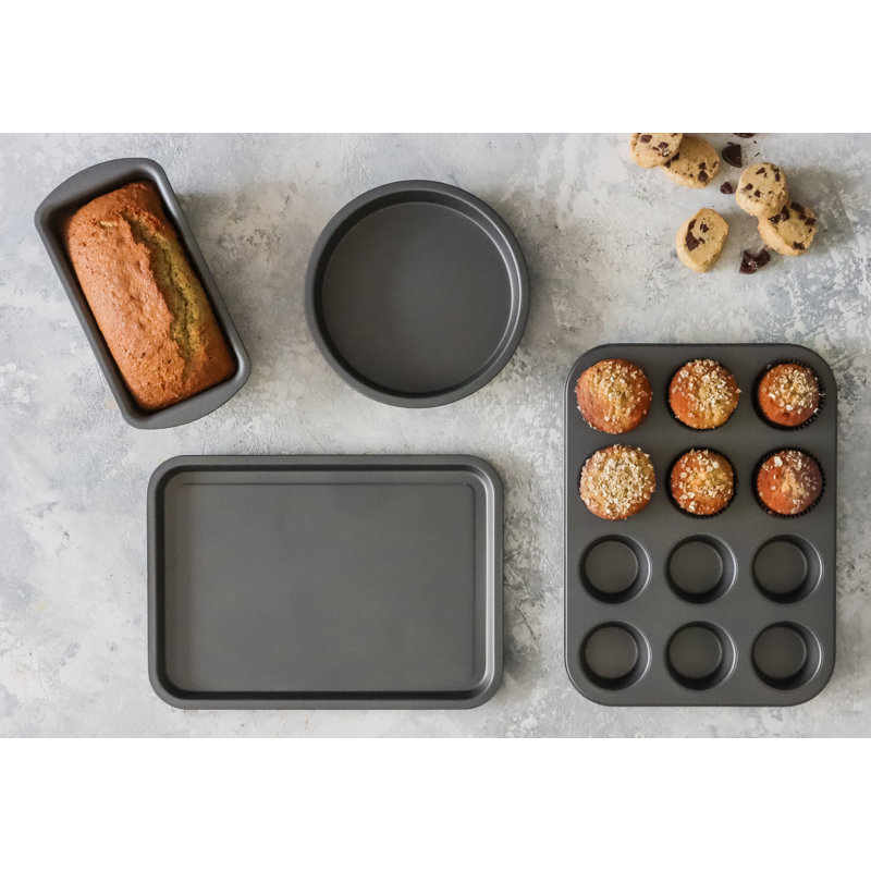 KitchenCraft 4 Piece Non-Stick Steel Bakeware Set